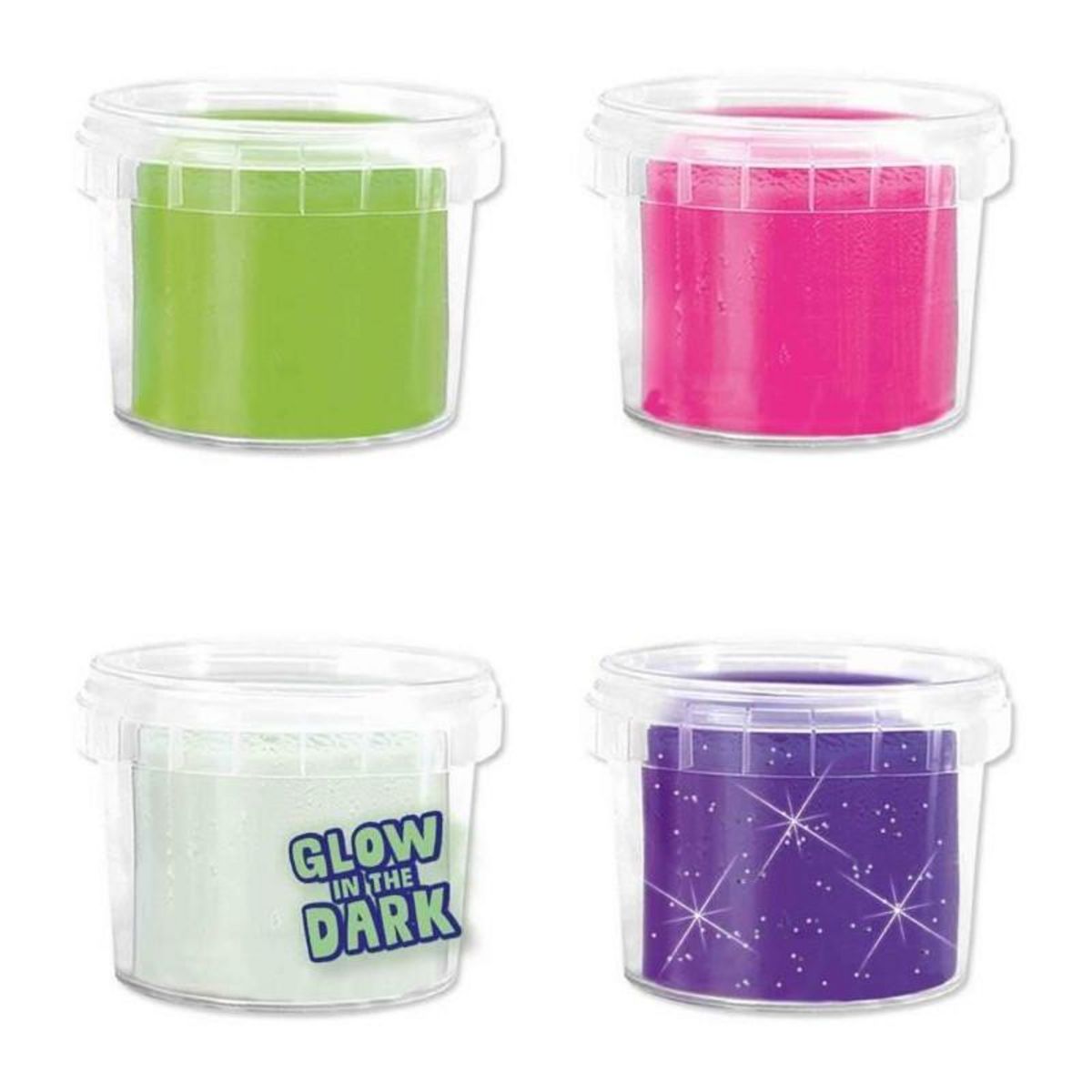 SES Creative Pâte a modeler Feel good - Brillant (4x90gr) - SES CREATIVE