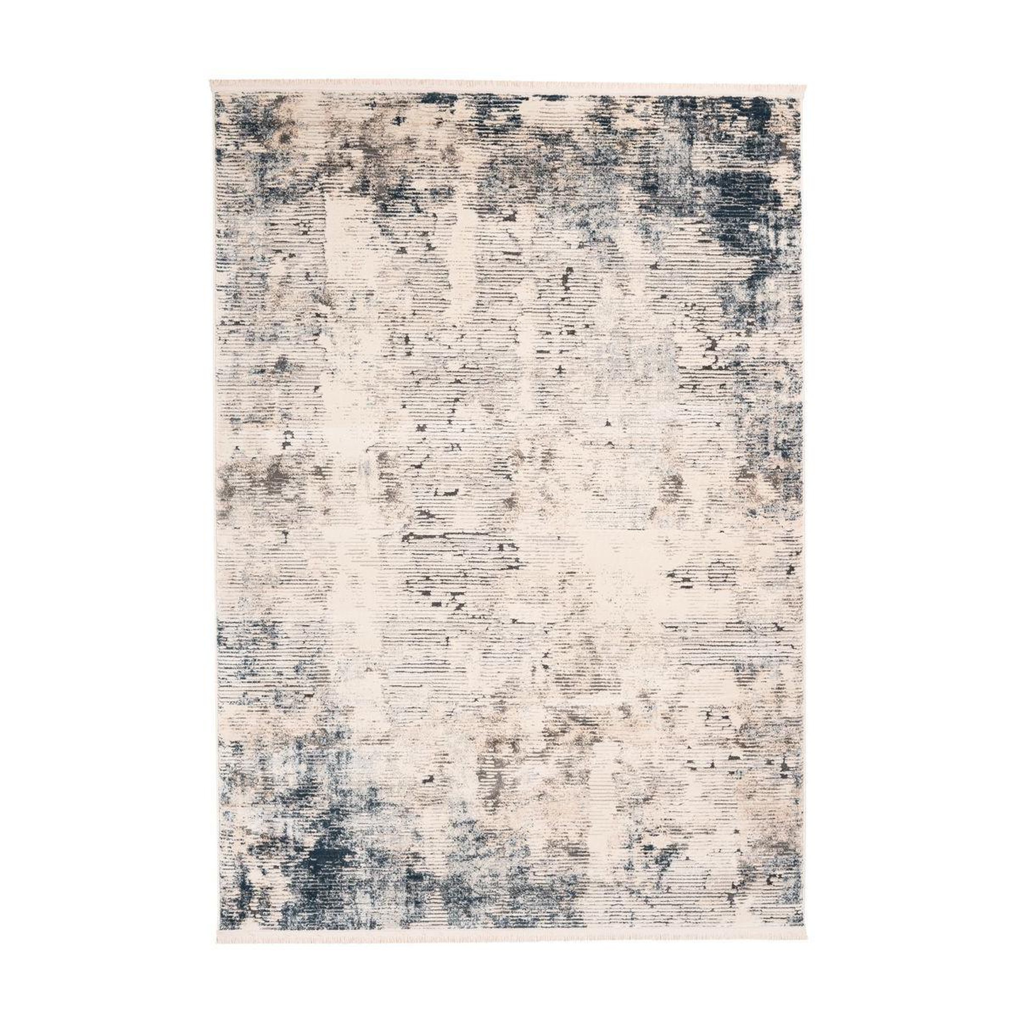 Voir la diapositive 1 : Paris Prix Tapis imprimé vintage délavé  palace  bleu