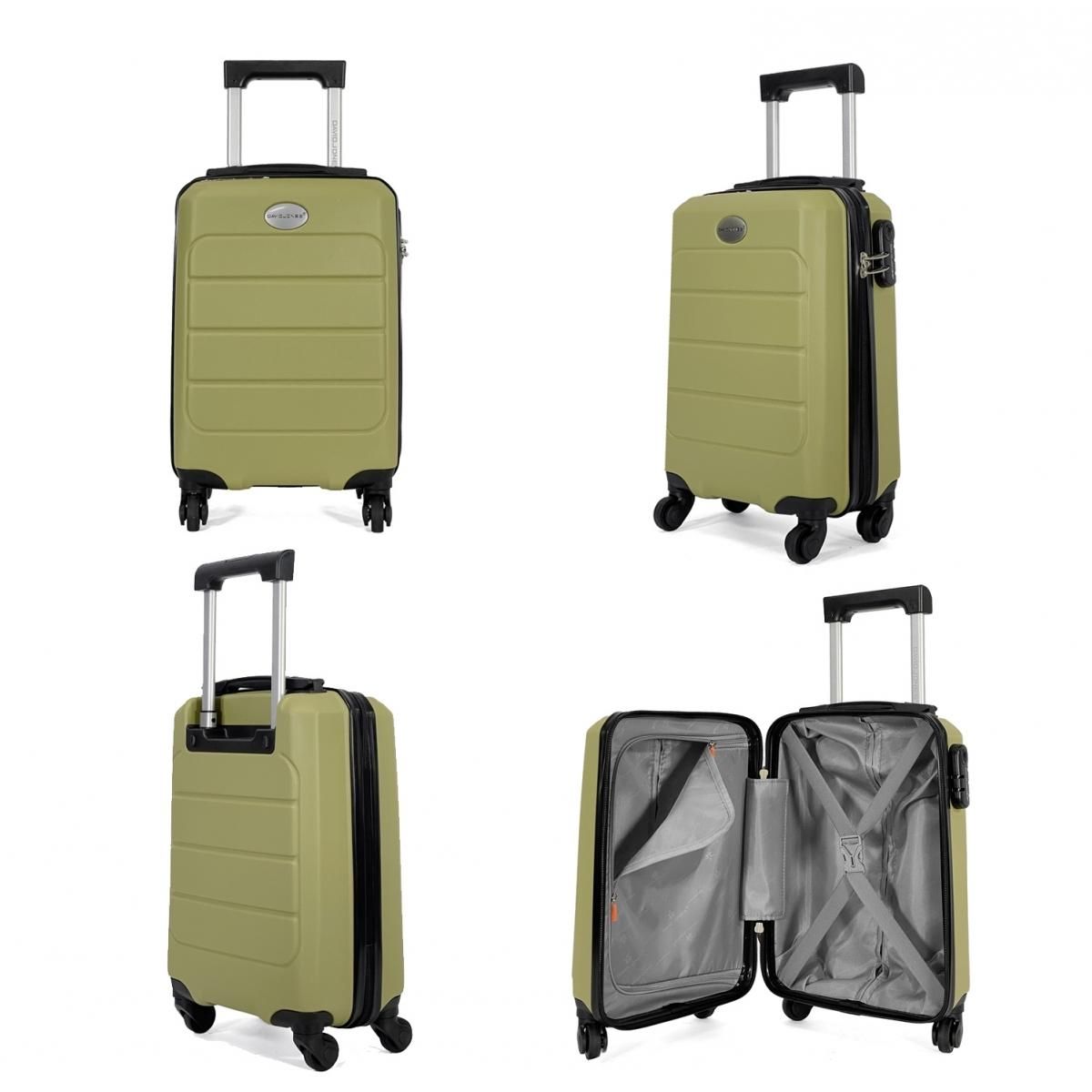 David Jones Lot 2 valises cabines rigides dont une 55cm et une underseat XS 45cm