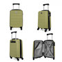 Voir la diapositive 4 : David Jones Lot 2 valises cabines rigides dont une 55cm et une underseat XS 45cm