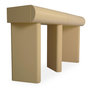 Voir la diapositive 4 : Paris Prix Console Design 2 Tiroirs  Sherazade  121cm Beige