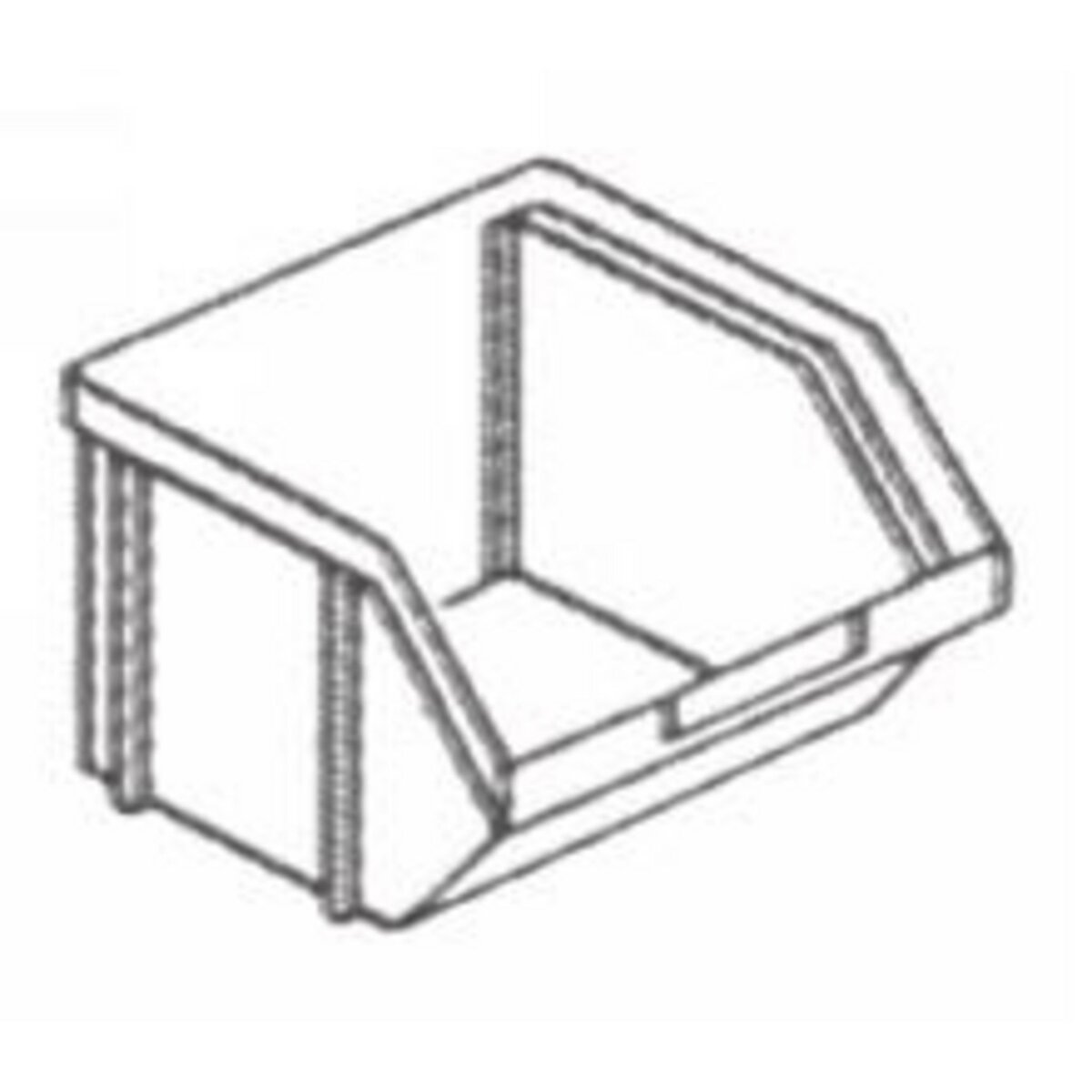 OUTIFRANCE Bac porte-objets pour panneau mural 115 x 125 x 75 mm