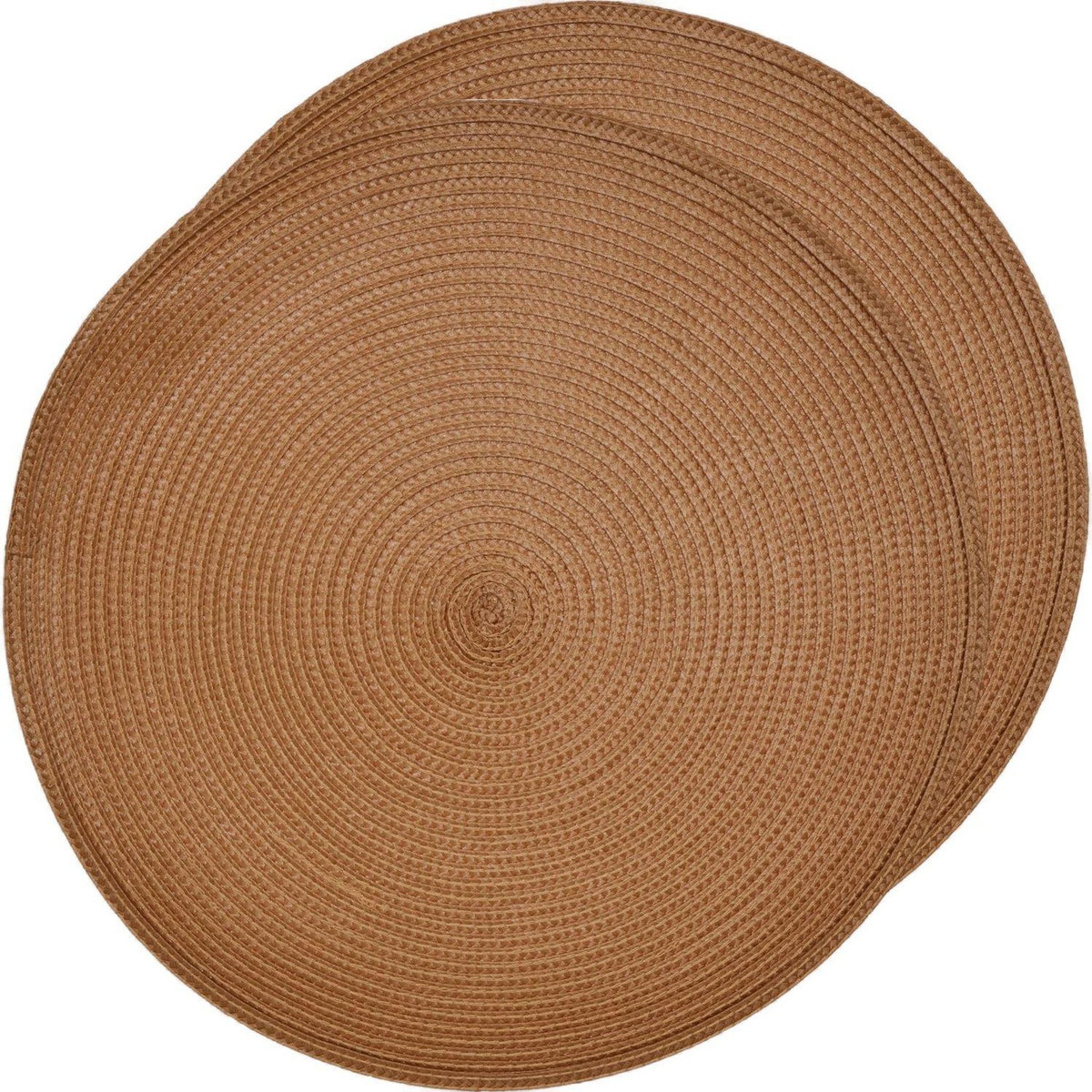 ATMOSPHERA Lot de 2 sets de table tressés AFHIR