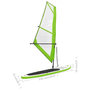 Voir la diapositive 6 : VIDAXL Ensemble de planche SUP gonflable avec voile Vert et blanc