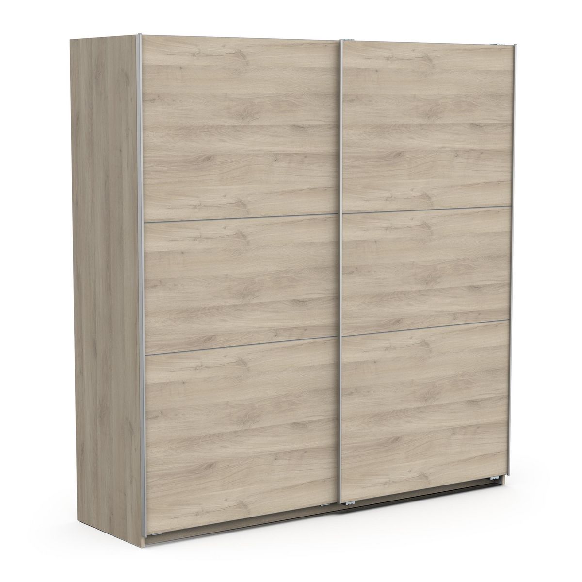 Armoire 2 portes coulissantes L200 cm THIBAULT