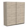 Voir la diapositive 2 : Armoire 2 portes coulissantes L200 cm THIBAULT