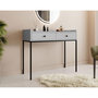 Voir la diapositive 4 : BEST MOBILIER Filipo - console - gris - 100 cm
