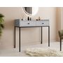 Voir la diapositive 4 : BEST MOBILIER Filipo - console - gris - 100 cm