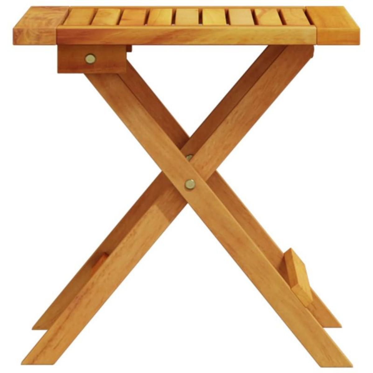 VIDAXL Table d'appoint de jardin 40x40x40 cm bois d acacia massif