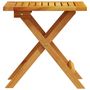 Voir la diapositive 4 : VIDAXL Table d'appoint de jardin 40x40x40 cm bois d acacia massif