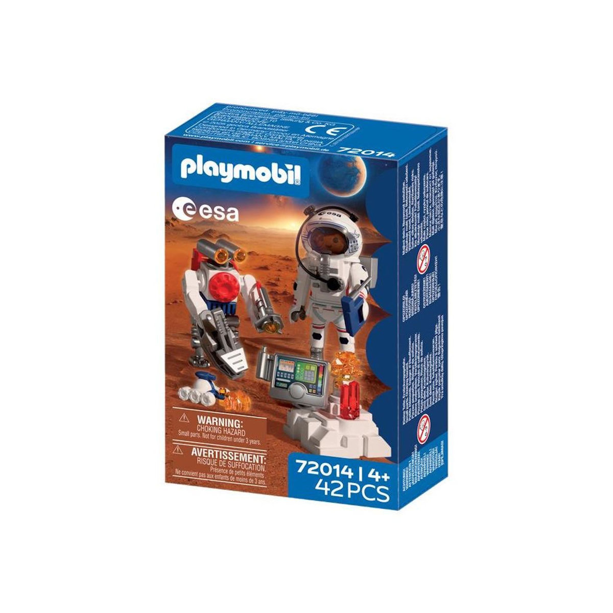 PLAYMOBIL 72014 Astronaute de l'ESA avec robot