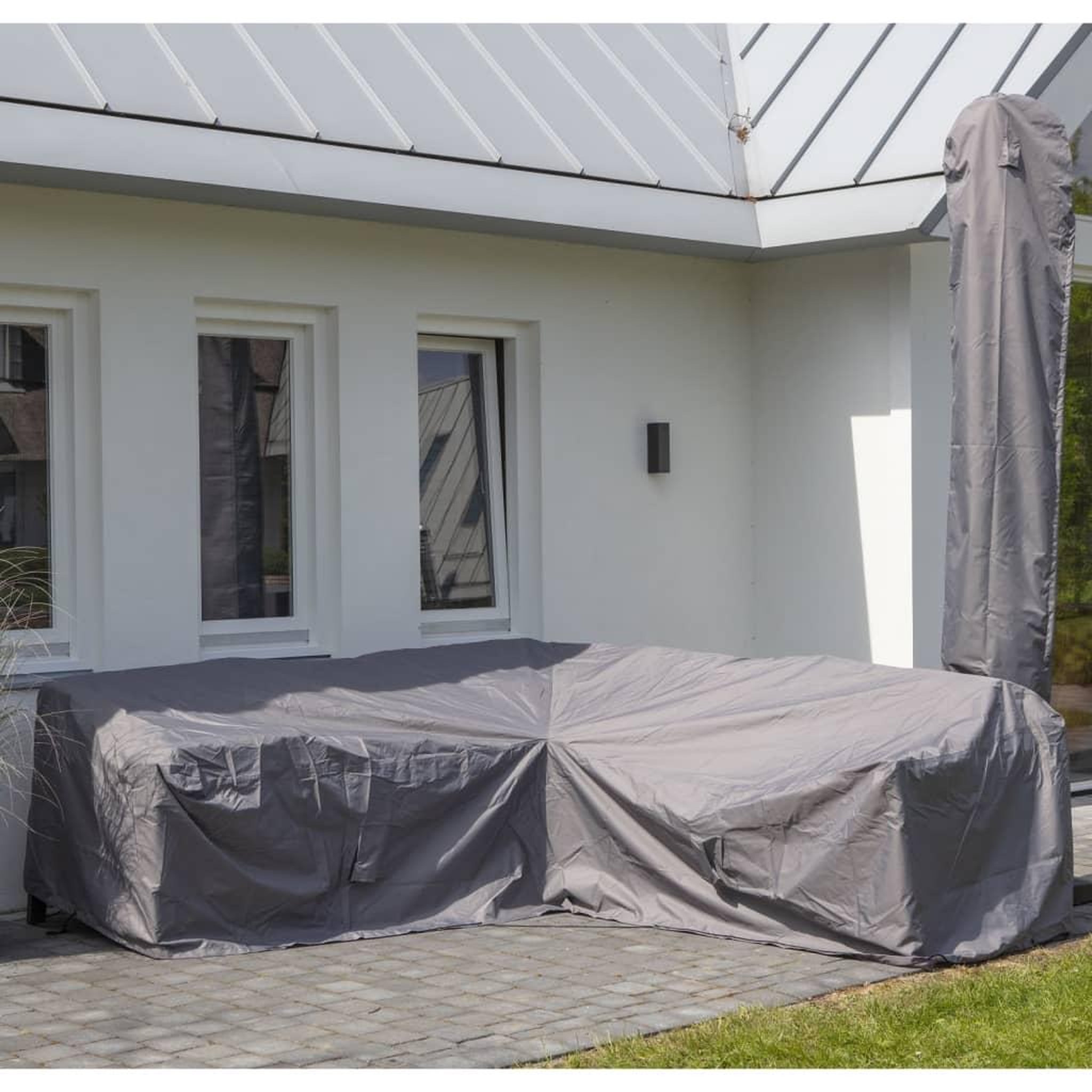 Voir la diapositive 1 : MADISON Madison Housse de meubles d'exterieur 270 x 270 x 70 cm Gris