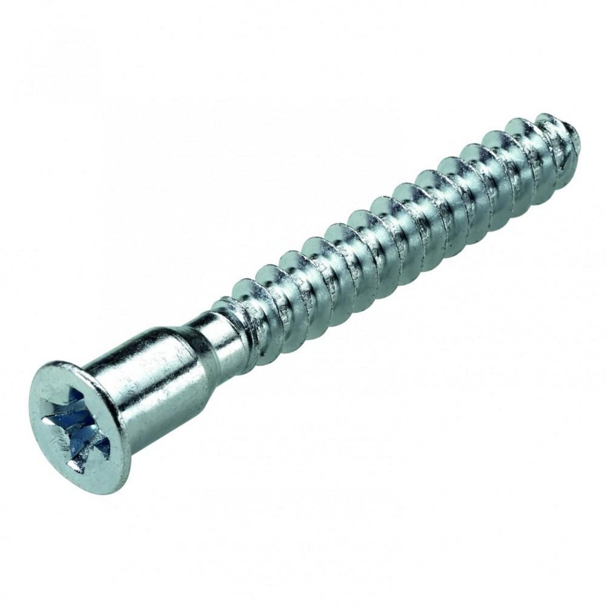 CENTRALE BRICO Lot de 16 vis direkta acier chromé HETTICH, l.50 mm