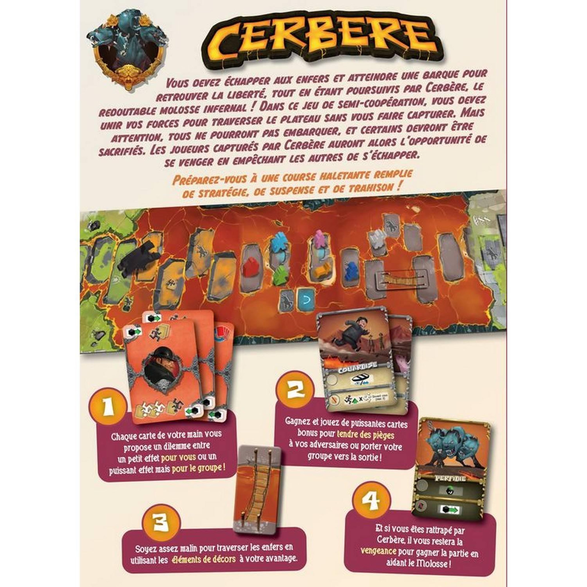 Voir la diapositive 3 : La boite de jeu Jeu d'ambiance La boîte de jeu Cerbère Nouvelle Version