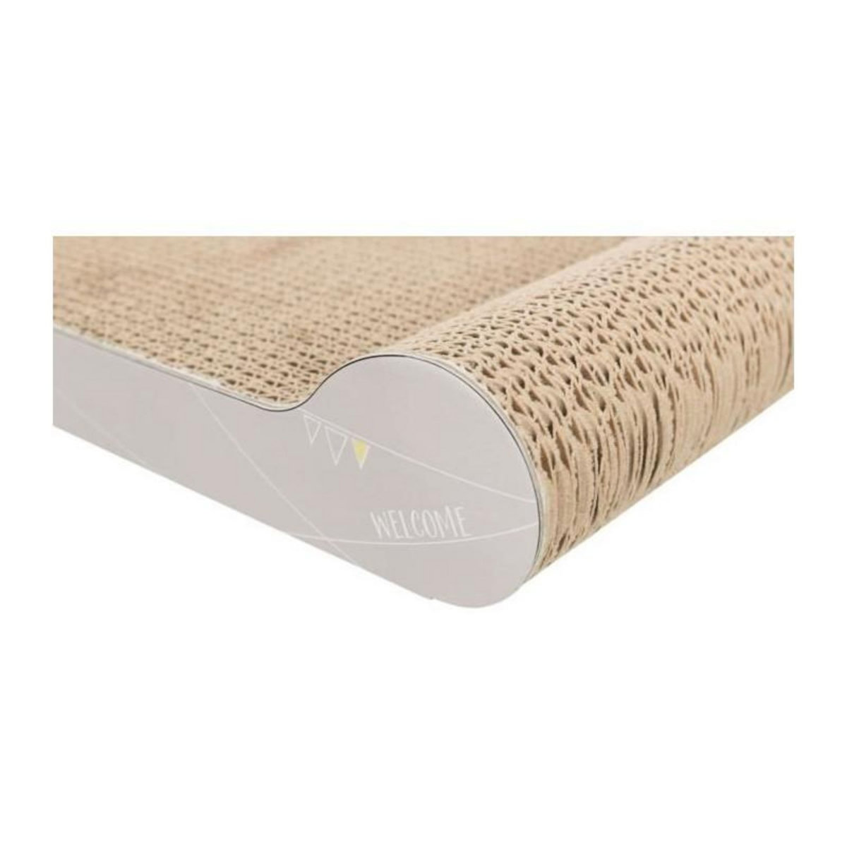 Trixie Junior Plateau griffoir - TRIXIE - 38 x 6 x 18 cm - Gris clair