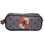 Bagtrotter Trousse scolaire rectangulaire Harry Potter Gryffondor Grise Bagtrotter
