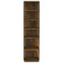 Voir la diapositive 3 : VIDAXL Etagere a chaussures Chene fume 27,5x27x102cm Bois d'ingenierie