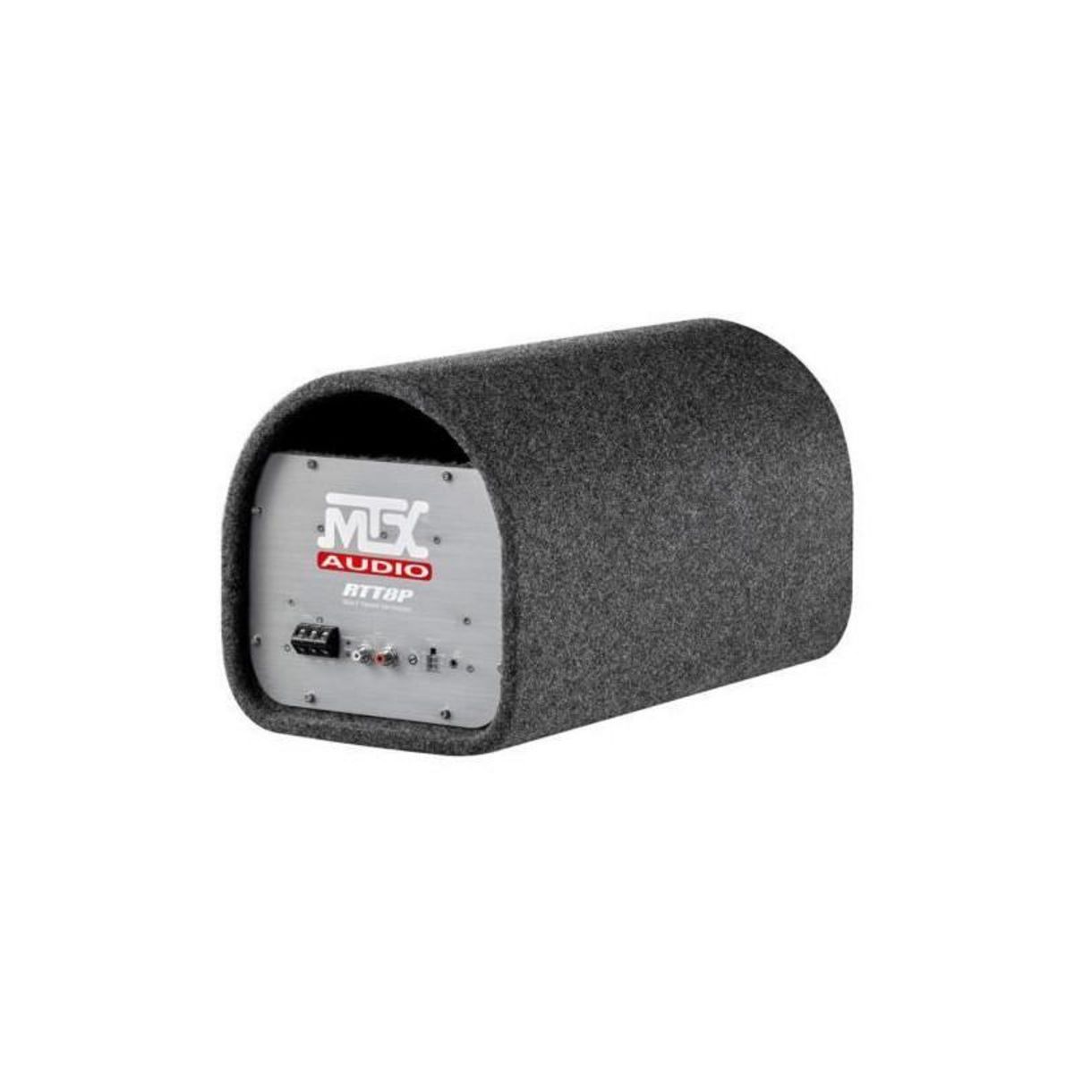 MTX AUDIO Caisson tube actif avec subwoofer - MTX AUDIO - RTT8P - 20cm reflex et ampli Classe-D 120W RMS filtre actif et télécommande