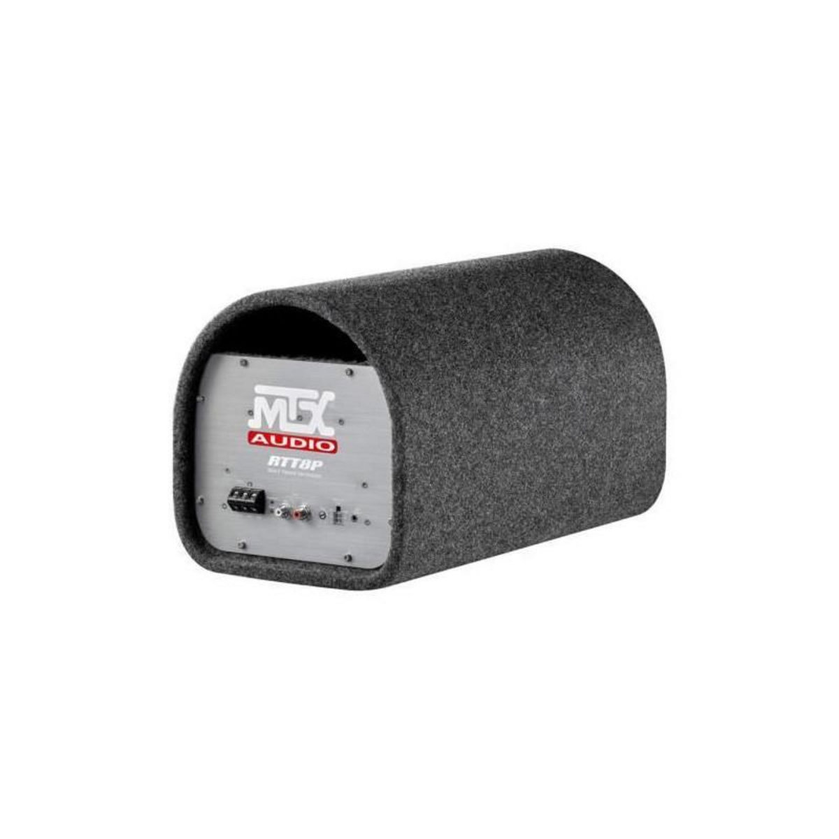 MTX AUDIO Caisson tube actif avec subwoofer - MTX AUDIO - RTT8P - 20cm reflex et ampli Classe-D 120W RMS filtre actif et télécommande