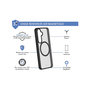 Voir la diapositive 2 : FORCE CASE Coque Samsung S24FE MagSafe Air frost Noire