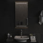 Voir la diapositive 3 : VIDAXL Miroir de salle de bain a LED 40x80 cm