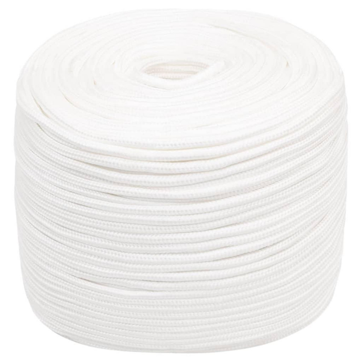 VIDAXL Corde de bateau Blanc complet 10 mm 25 m Polypropylene