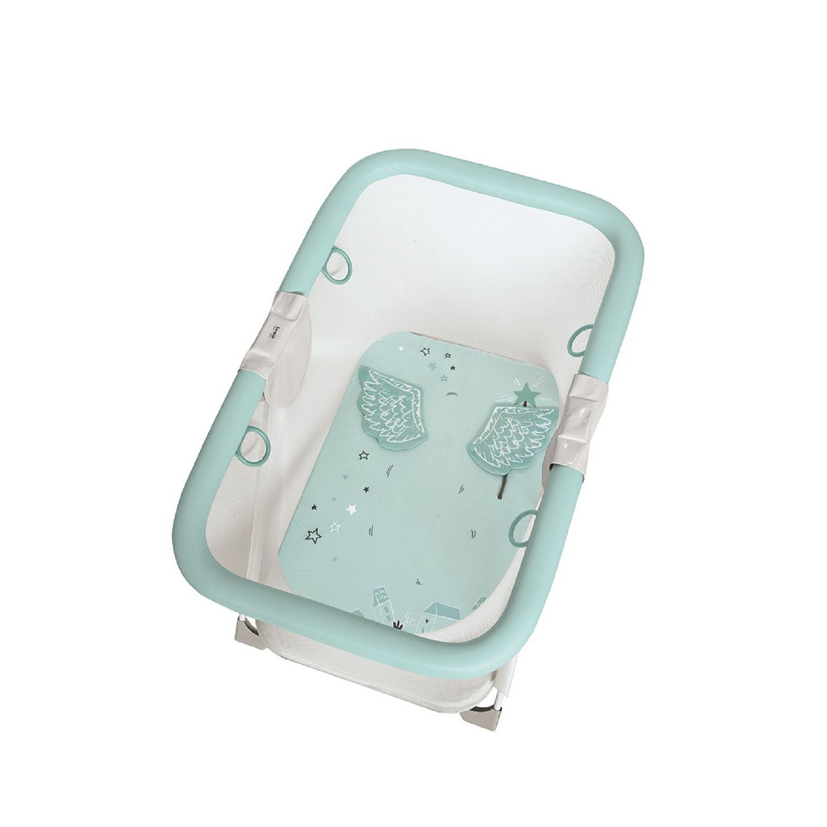 BREVI Parc bébé avec tapis de jeu Soft and Play