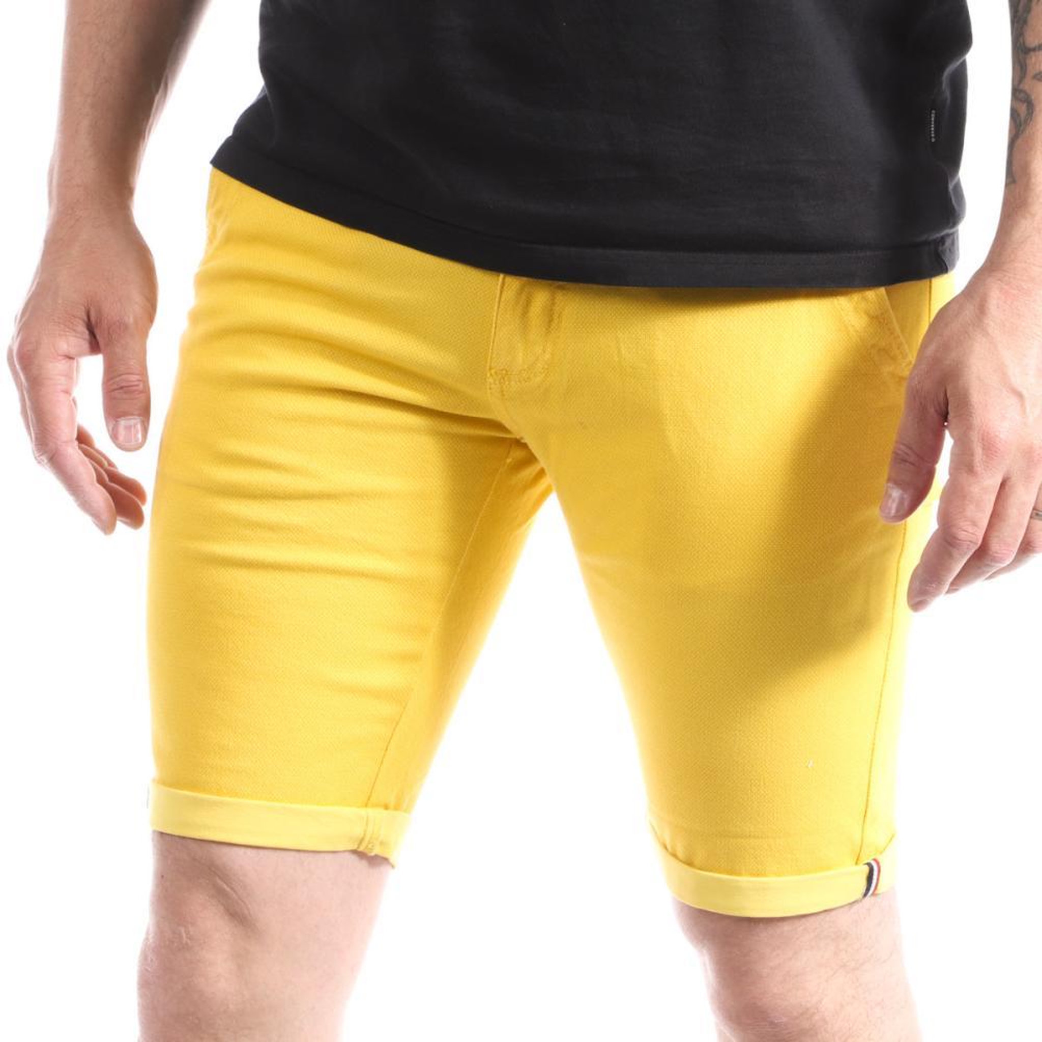LA MAISON BLAGGIO Short  Homme La Maison Blaggio Varen. Coloris disponibles : Jaune