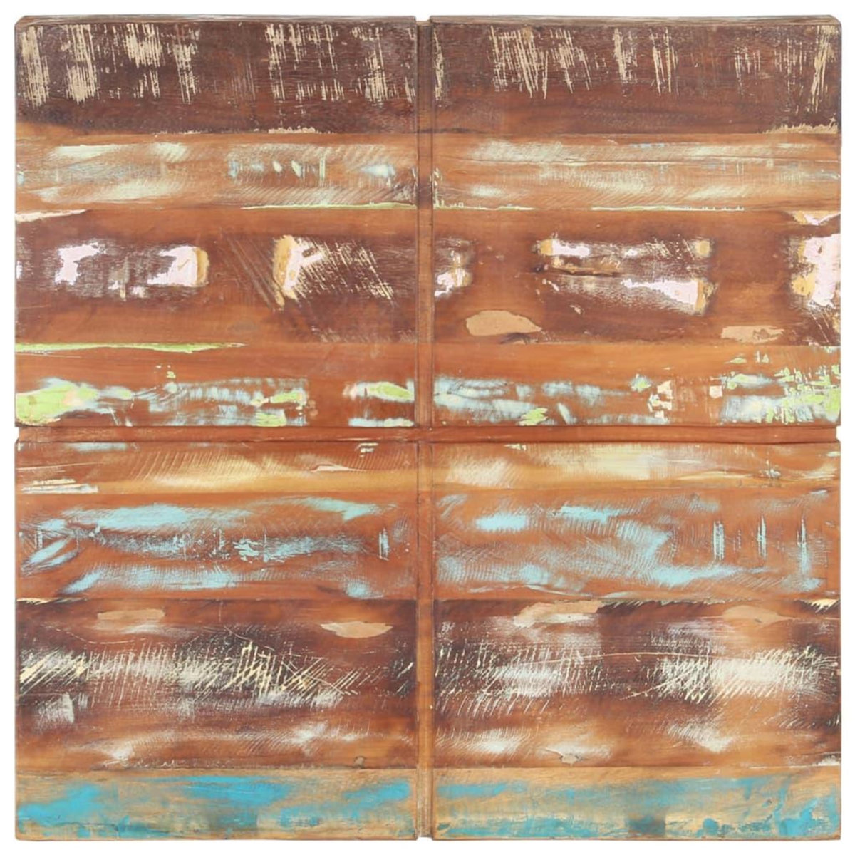 VIDAXL Table basse 80x80x28 cm Bois de recuperation massif