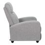 Voir la diapositive 5 : The Home Deco Factory Fauteuil relax multiposition Odda - Gris
