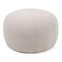 Voir la diapositive 4 : Paris Prix Pouf Rond Bouclette  Pilou  55cm Beige