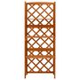 Voir la diapositive 2 : VIDAXL Treillis avec etageres 55x30x140 cm Bois de sapin massif