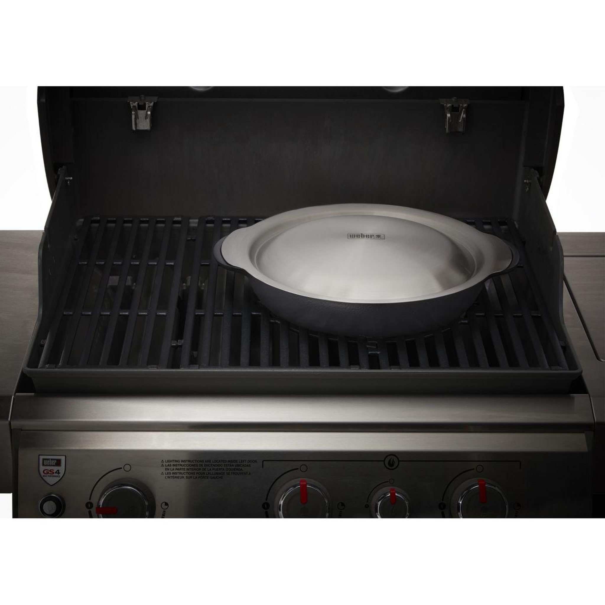 Voir la diapositive 2 : Weber Wok barbecue crafted
