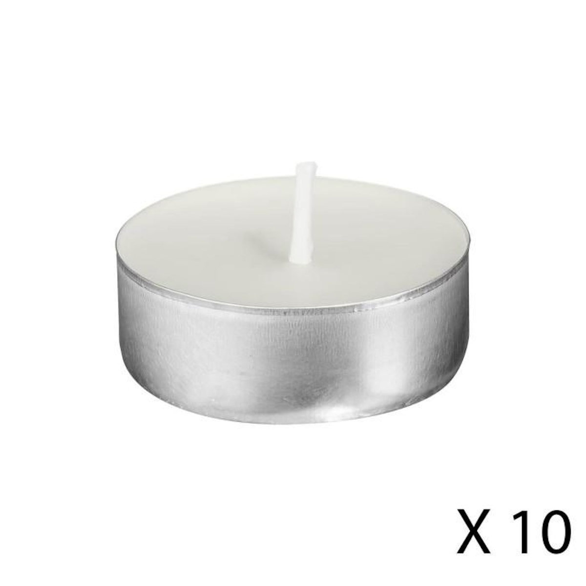 COMPTOIR DE LA BOUGIE Lot de 30 Bougies Chauffe-Plat Parfumées 3,7cm Jasmin