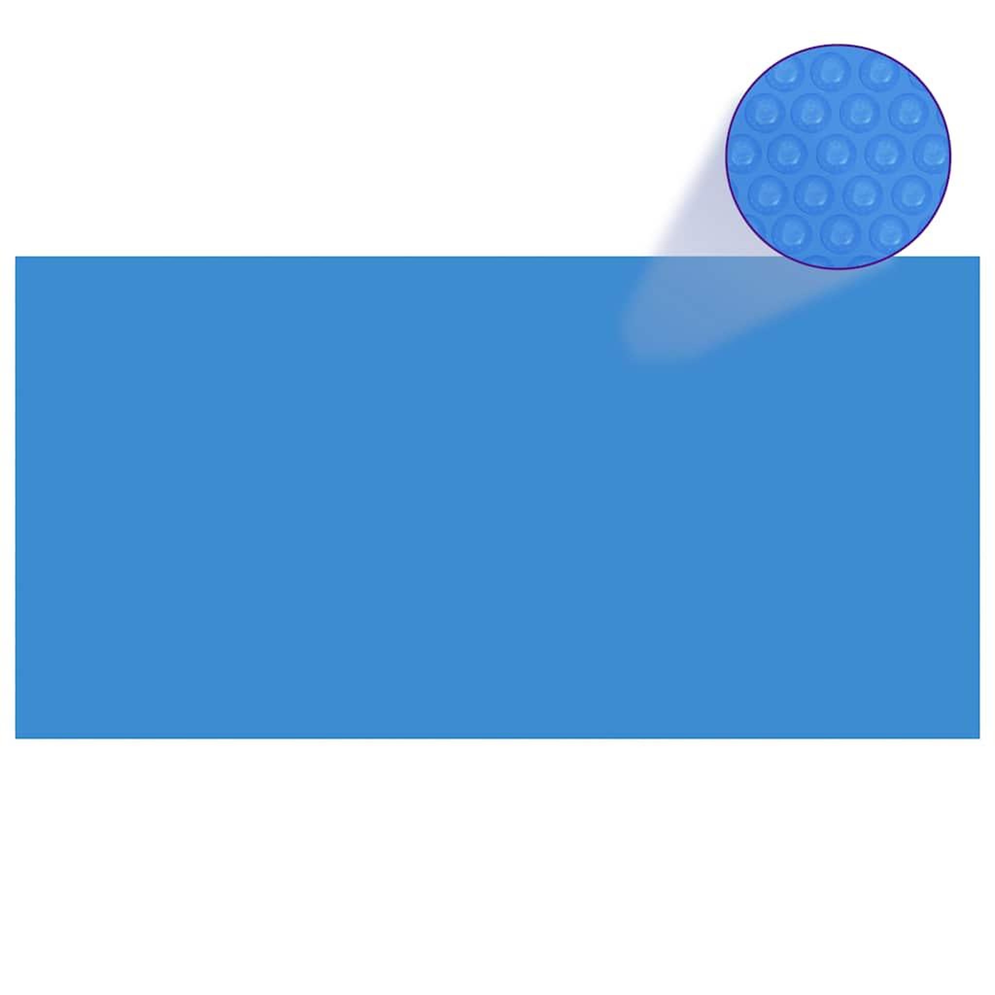 VIDAXL Couverture de piscine Bleu 600 x 300 cm PE