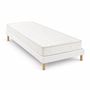 Voir la diapositive 2 : NUITS D'OR Ensemble Sommier Tapissier et Matelas 2 Faces Couchage