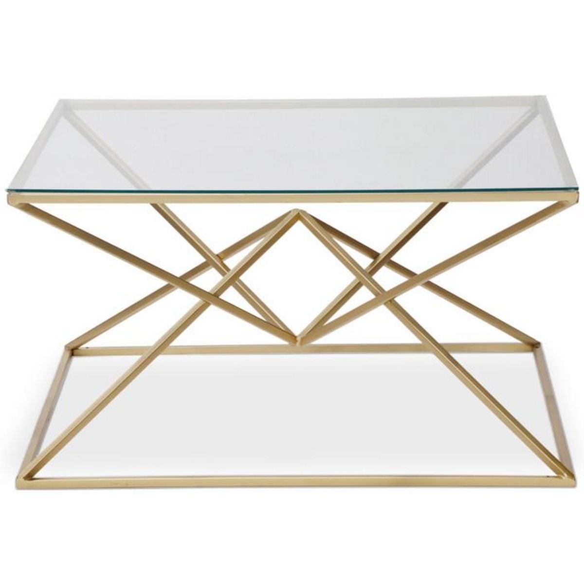 Paris Prix Table Basse Gigogne Design  Yvonne  89cm Or