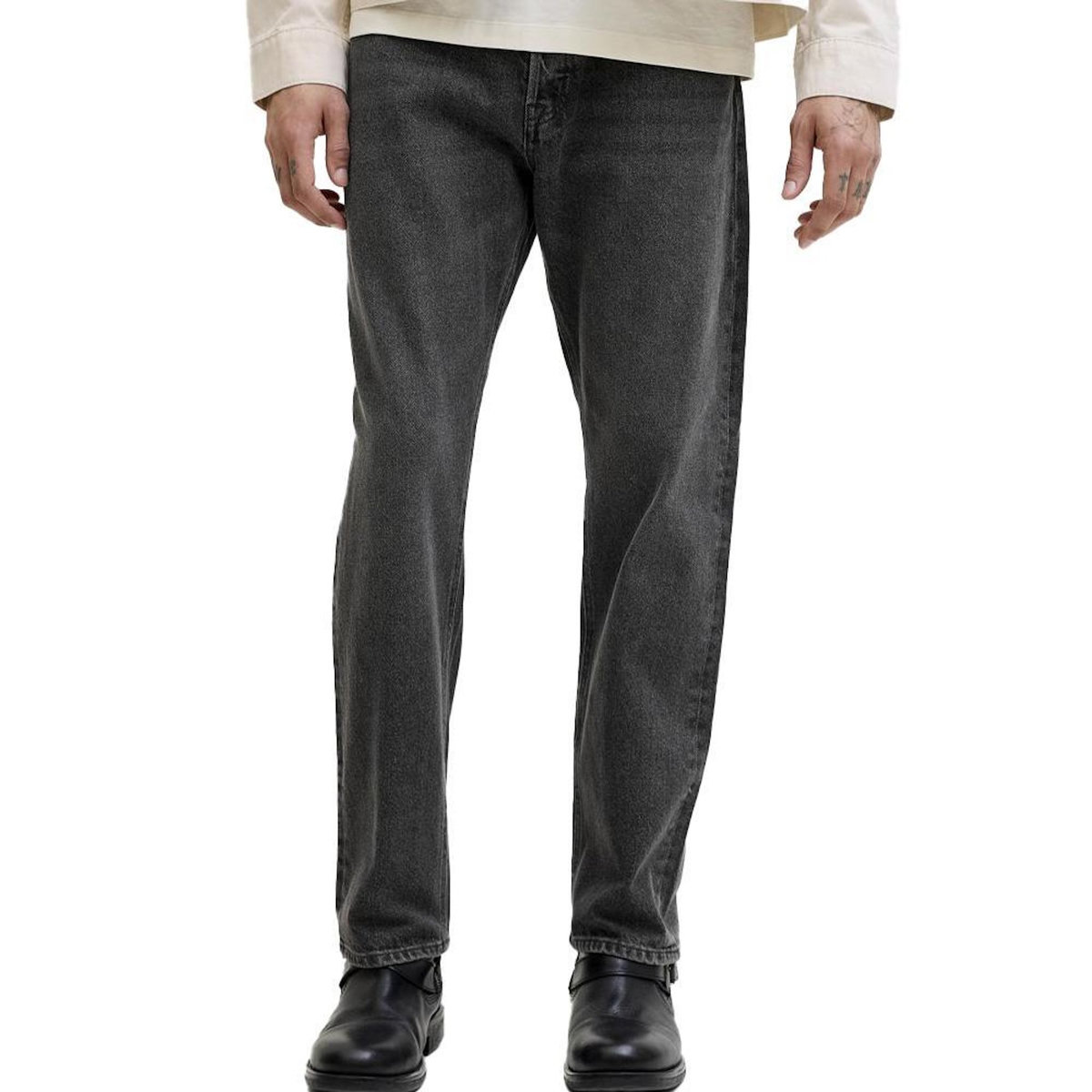 Jack & Jones Jean Droit Noir Homme Jack & Jones Original 222