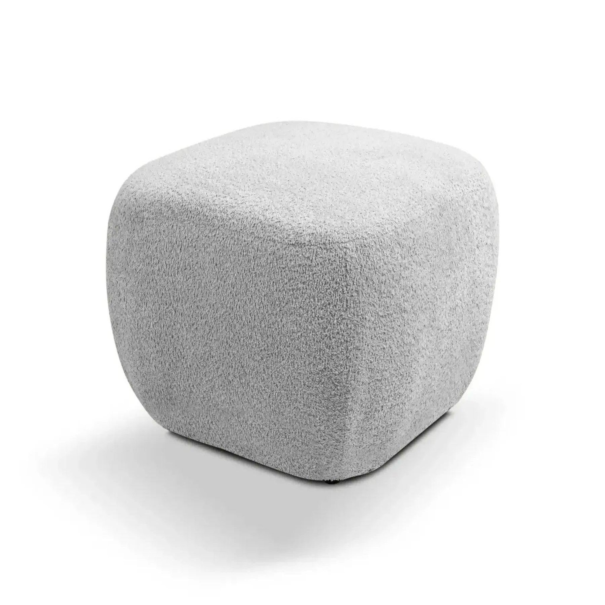 Voir la diapositive 6 : CASANOVA PARIS Santiago - pouf tissu bouclette