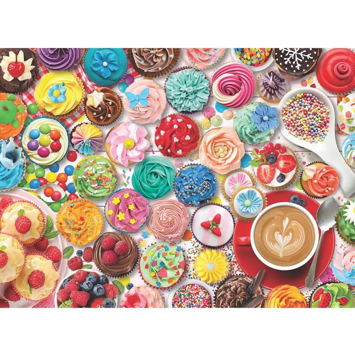 Eurographics Puzzle 1000 pièces : Cupcake Party