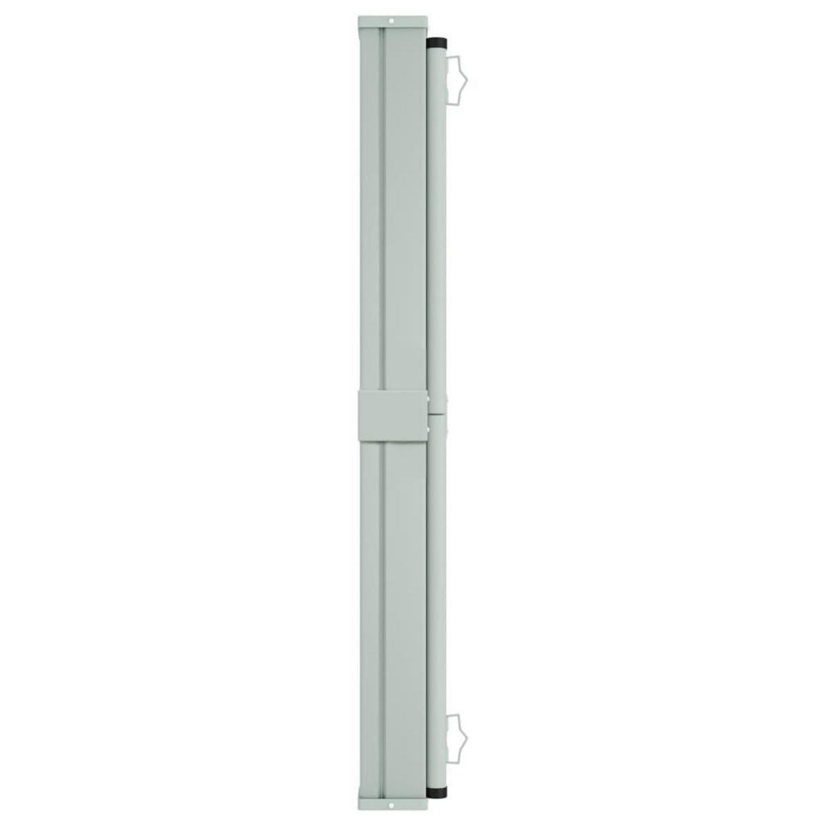 VIDAXL Auvent lateral retractable de patio 600x160 cm creme
