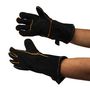 Voir la diapositive 5 : PYROFEU Paire de gants en cuir de protection anti chaleur 320g/m2