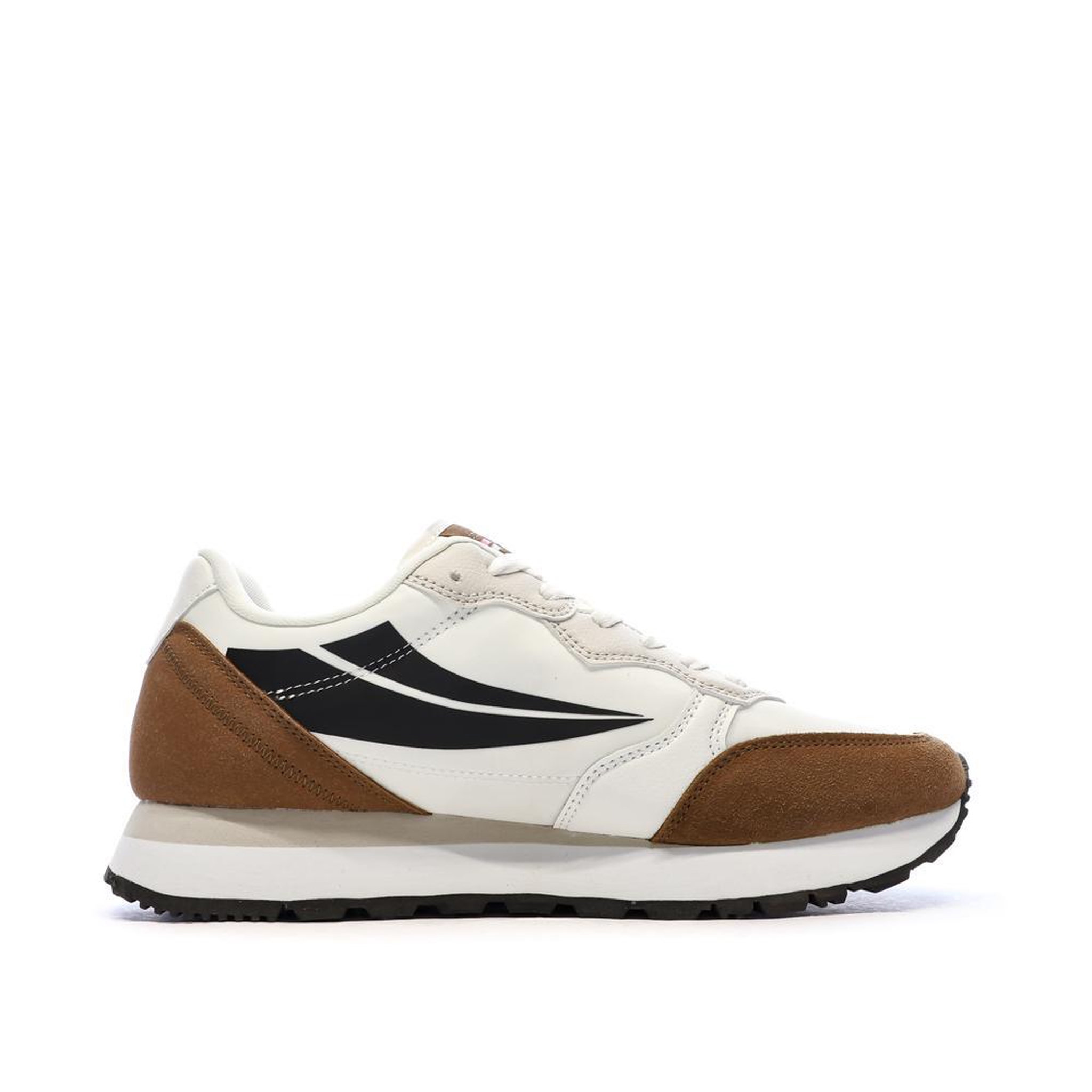 Voir la diapositive 2 : FILA Baskets Marron/Ecru Homme Fila Hypert