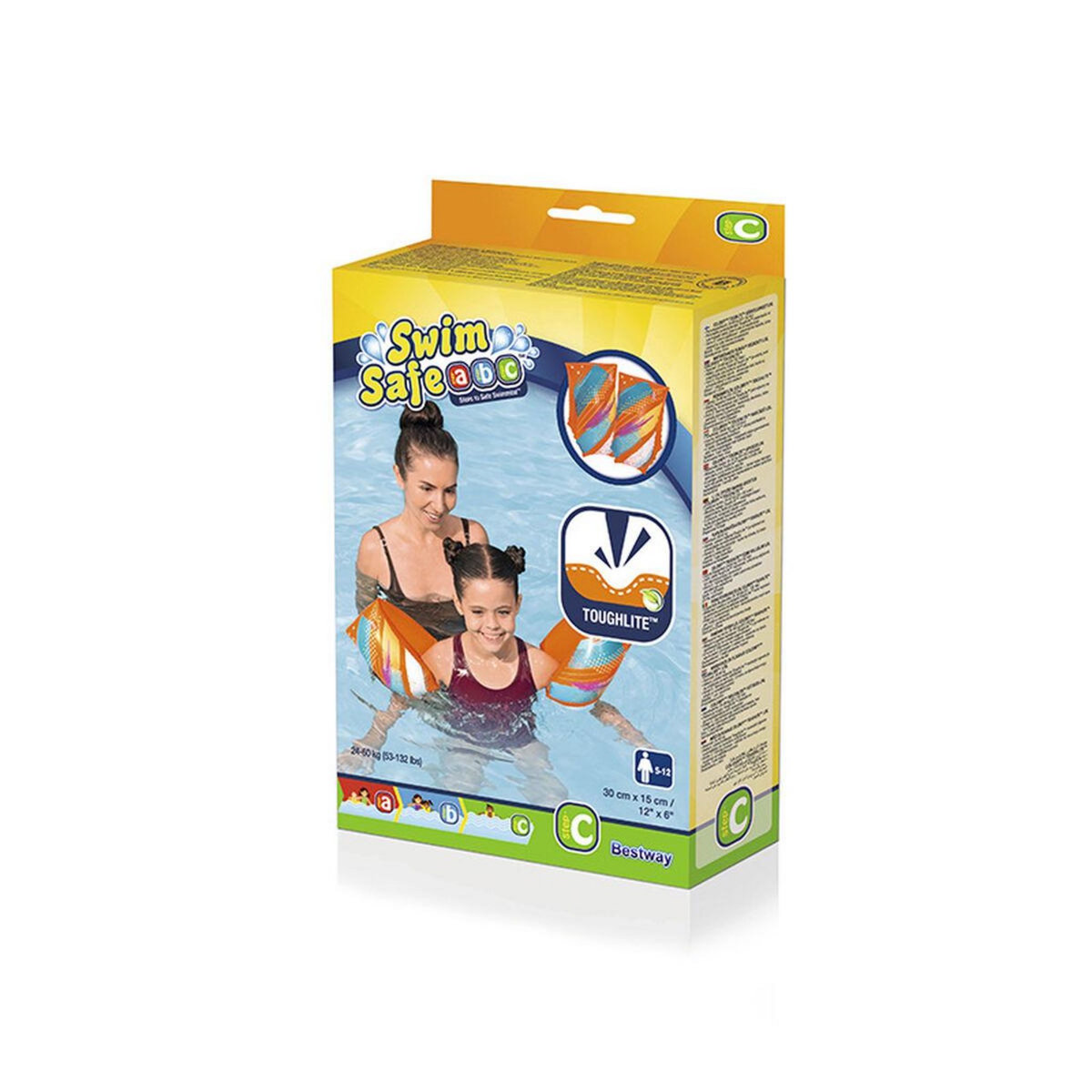 BESTWAY Bestway Gilet Gonflable Décoré Sécurité Bébé 41x30 cm +3 à 6 Ans Plage et Piscine 32272