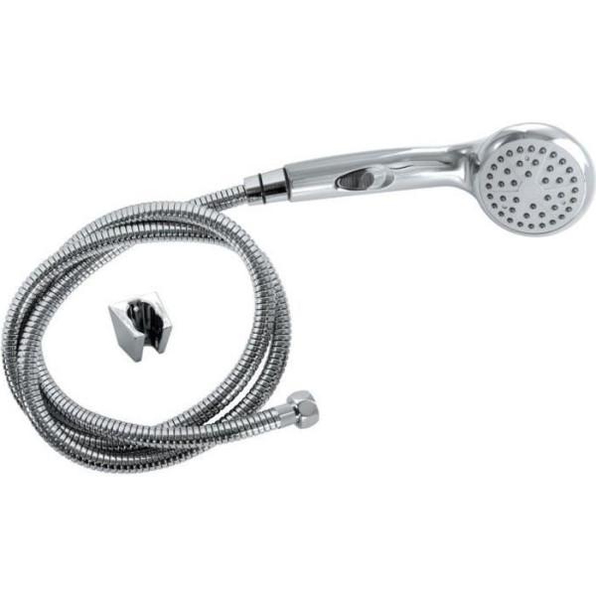 ROUSSEAU Pommeau de douche ROUSSEAU Heko - Flexible 1J ANTI CALCAIRE STOP'O chromé - Garantie 5 ans