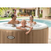 Spa gonflable INTEX PureSpa Carbone 6 Places - Meilleur prix