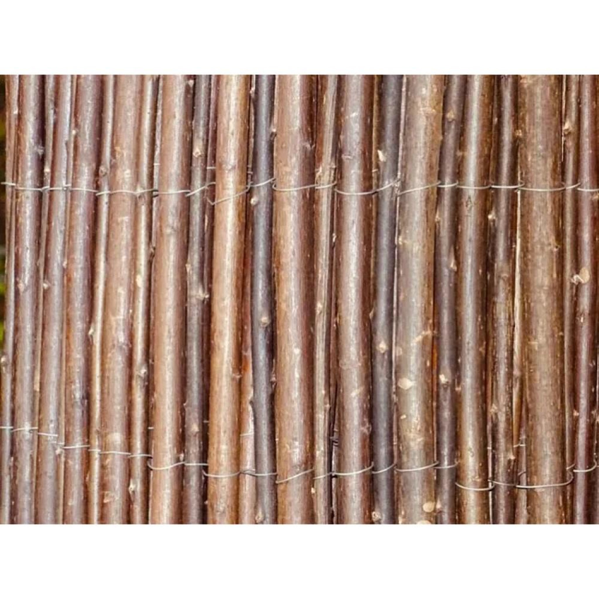 CENTRALE BRICO Canisse osier Premium brun, occultation moyenne, H.1 x L.3 m