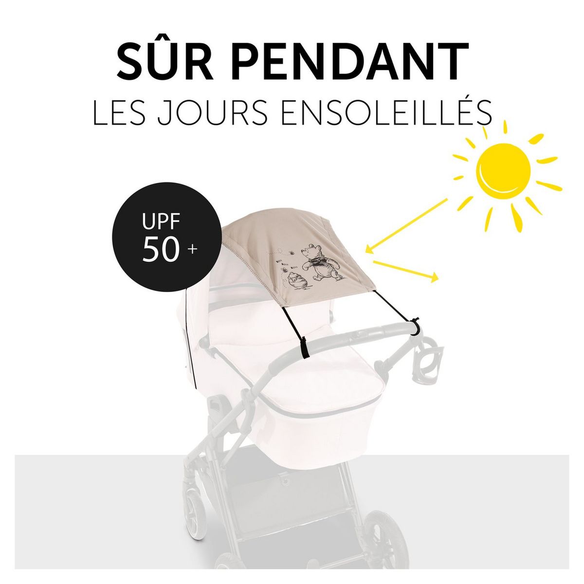 HAUCK Pare soleil de poussette Pushchair Sunshade
