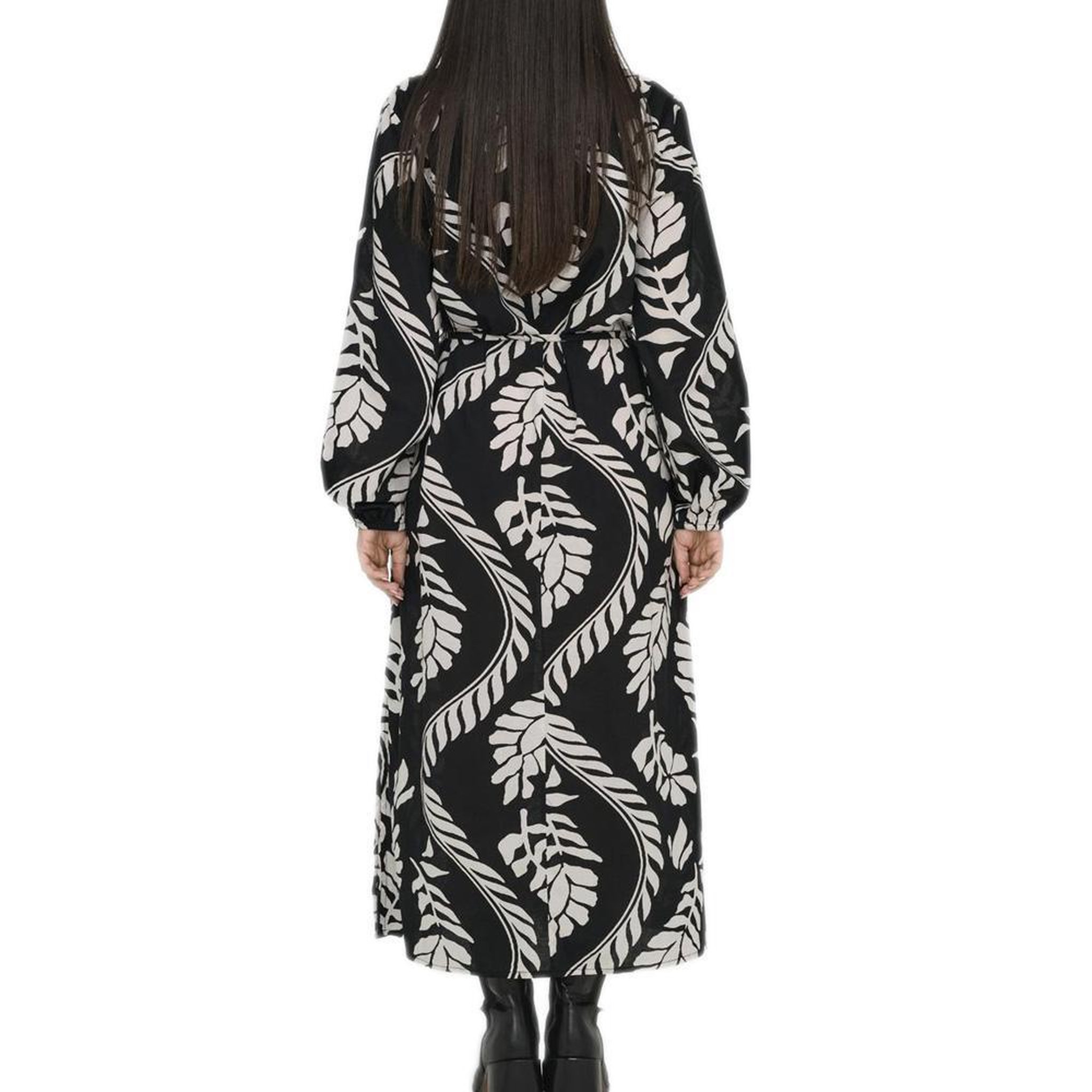 Voir la diapositive 2 : Only Robe Blanche/Noir Femme Only Anna