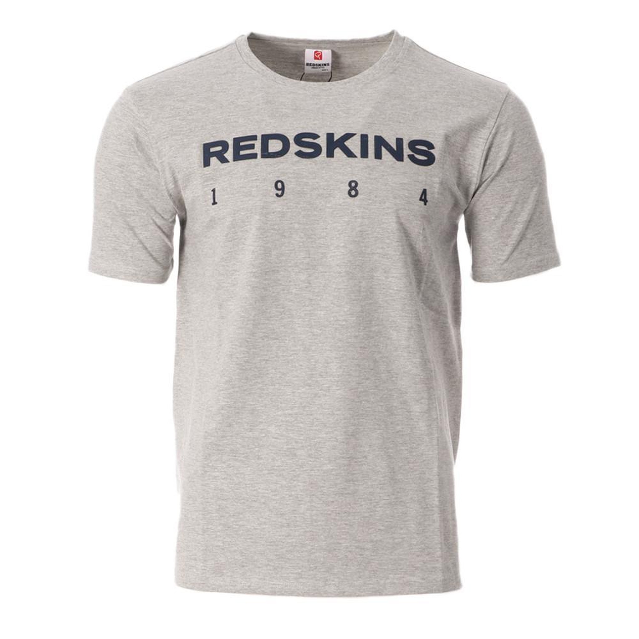 REDSKINS T-shirt Gris Homme Redskins Steelers. Coloris disponibles : Gris